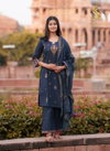 Devki By Shodashe Linen Flax Kurti With Bottom Dupatta Exporters In India
